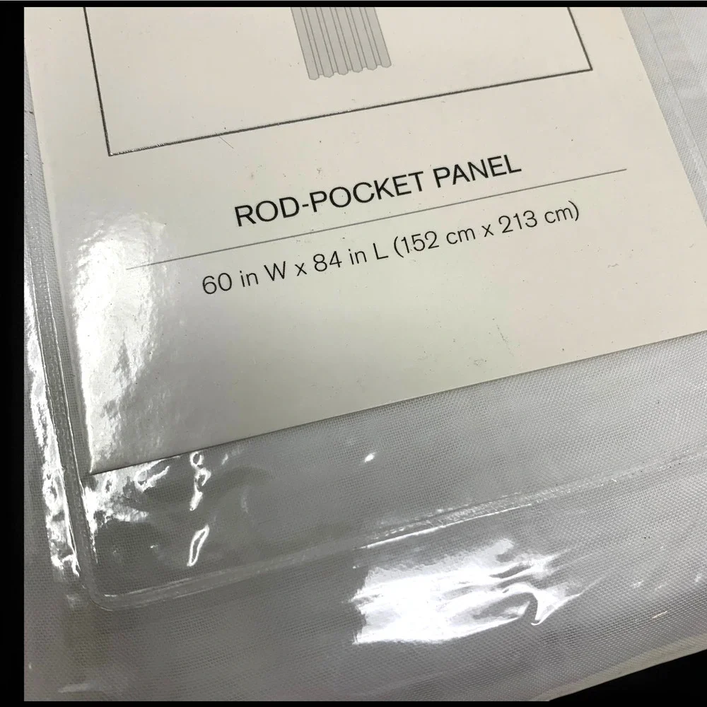NEW Lot 2 x Liz Claiborne Lisette Rod Pocket Panel 60